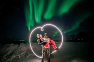 From Tromsø: Aurora Borealis Tour - The 19-seat coach setup: comfort is the real tour feature