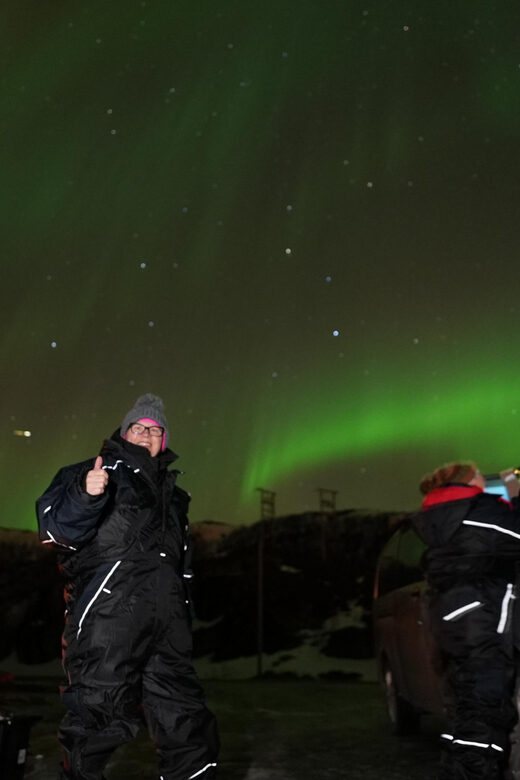 From Tromsø: Northern Lights Tour with Hot Drinks and Photos - How the night unfolds: driving out, checking views, and waiting for the lights