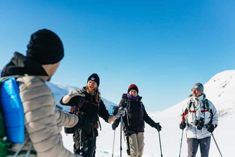From Tromsø: Snowshoeing Hike with Picnic Lunch and Photos - Meeting at Scandic Ishavshotel and the van ride to the trail