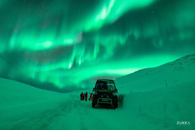 Northern Lights x Mini Bus Chase - Where you meet and how the timing feels (6–8 hours)