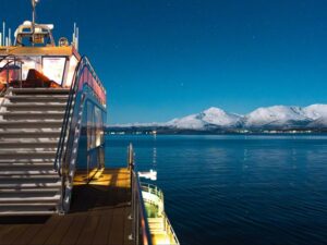 Tromsø: Aurora Dinner Cruise by Hybrid-Electric Catamaran - The silent catamaran experience: warm cabins and 360-degree views