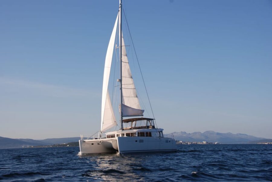 Tromsø: Fjord and Islands Luxury Catamaran Cruise - Staying Warm: Thermal Suits, Day Beds, and Hot Drinks