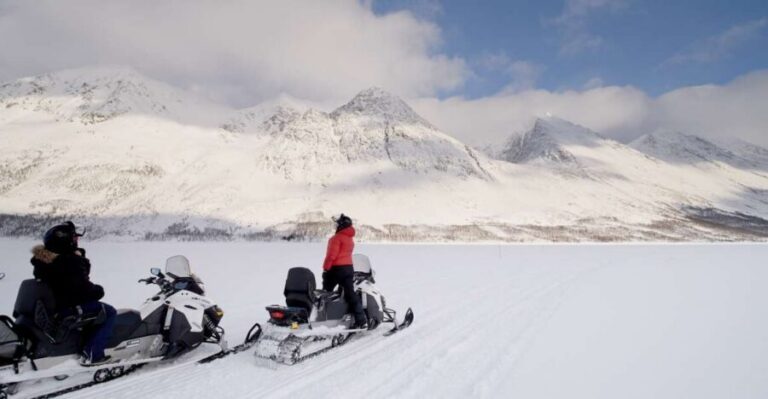 Tromsø: Scenic Arctic snowmobile safari in the Lyngen Alps - Why the Ullsfjorden ferry and bus ride are worth the seat time
